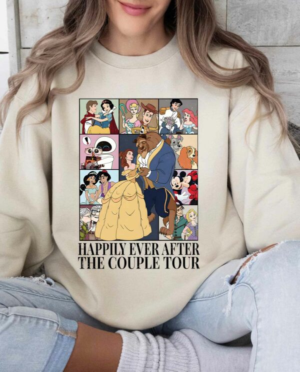 Di.sney Couple Christmas Eras Tour Sweatshirt