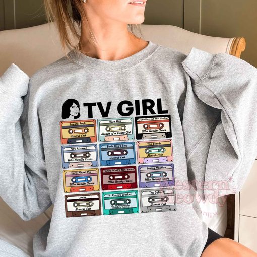 TV Girl Cassette Tapes with Song Names Shirt