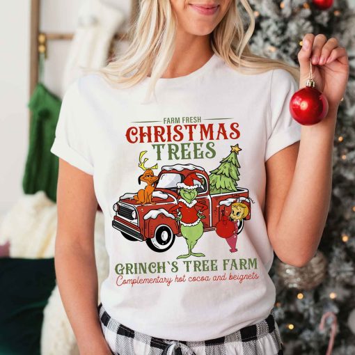 Grinch Farm Fresh Christmas Trees Sweatshirt