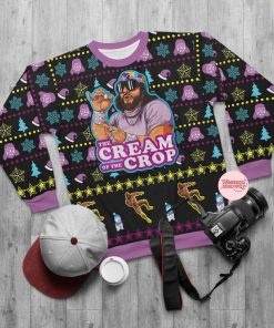 Macho Man Randy Savage The Cream Of The Crop Ugly Christmas Sweatshirt