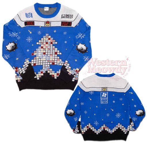Microsoft 2021 Minesweeper Ugly Christmas Sweatshirt