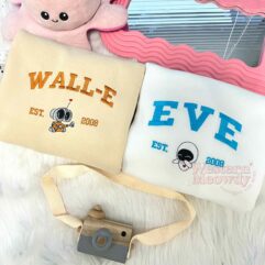 Wall-E Eve Est 2008 Couple Sweatshirt