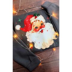 Retro Red Santa Christmas Sweatshirt