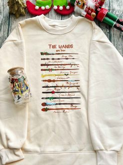 Harry Potter Wands Christmas Sweatshirt