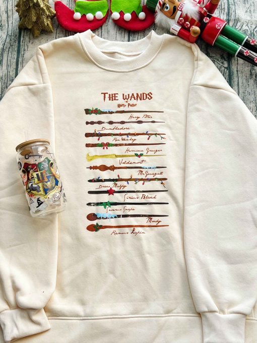 Harry Potter Wands Christmas Sweatshirt
