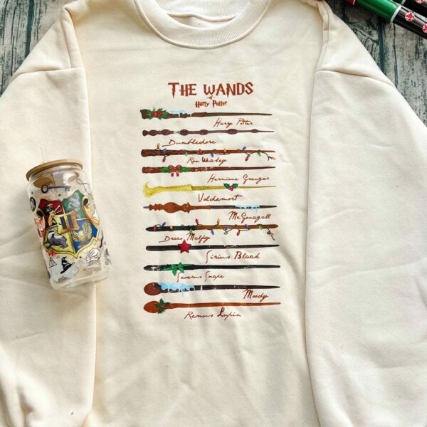 Harry Potter Wands Christmas Sweatshirt