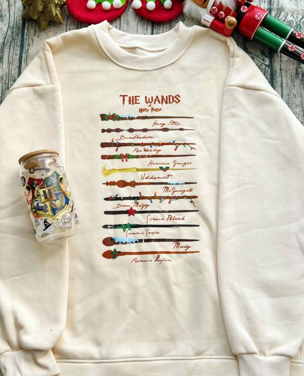 Harry Potter Wands Christmas Sweatshirt