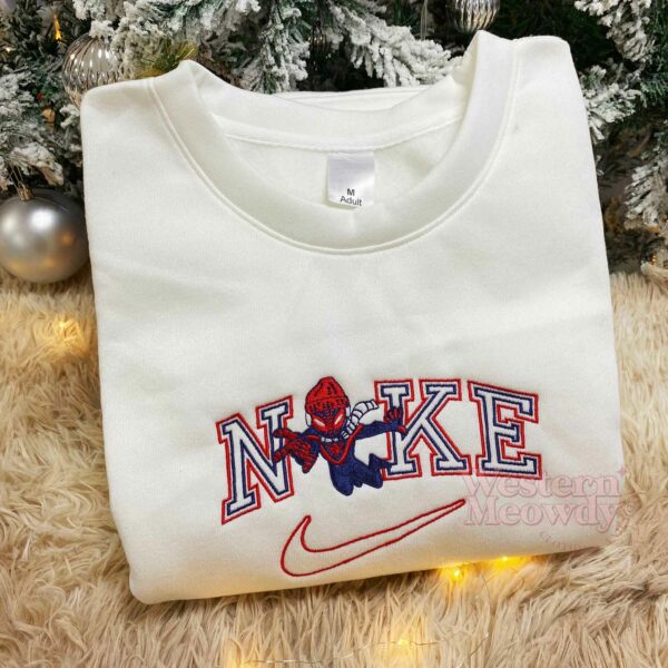 Spider Man And Gwen Embroidered Sweatshirt