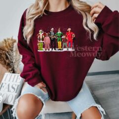 Friends Christmas Movie Characters ver2 Sweatshirt