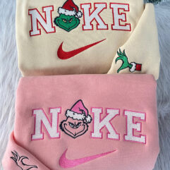 Grinch Christmas Couple Sweatshirt Grinch Christmas Couple Sweatshirt