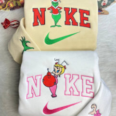 Grinch Christmas Couple Sweatshirt Grinch Christmas Couple Sweatshirt