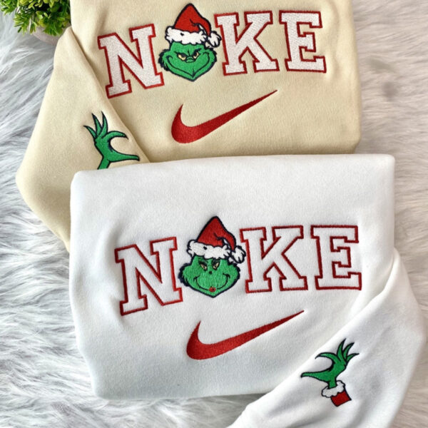 Grinch Christmas Couple Sweatshirt