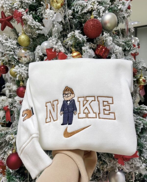 Carl And Ellie Up Movie Couple Embroidered Ver4 Sweatshirt