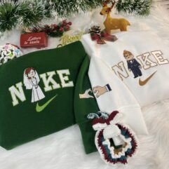 Carl And Ellie Up Movie Couple Embroidered Ver4 Sweatshirt