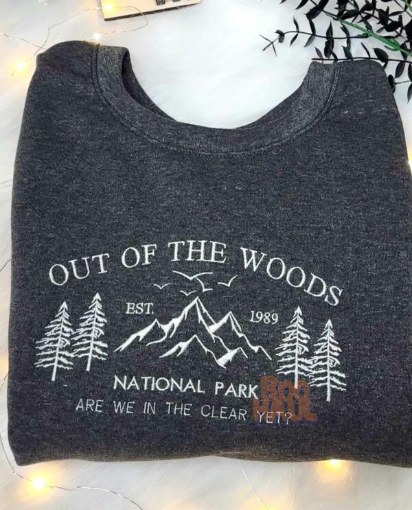 Out of The Woods Embroidered Sweatshirt