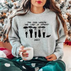 Friends Christmas Movie RIP Matthew Perry Sweatshirt