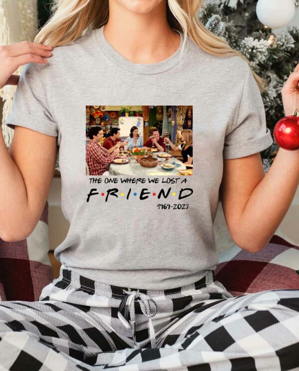 Friends Christmas Movie RIP Matthew Perry 2023 Sweatshirt