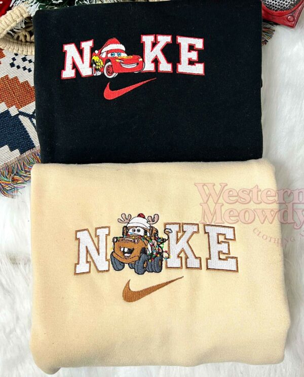 McQueen Sally Mater Cars Christmas Sweatshirt