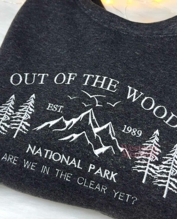 Out of The Woods Embroidered Sweatshirt