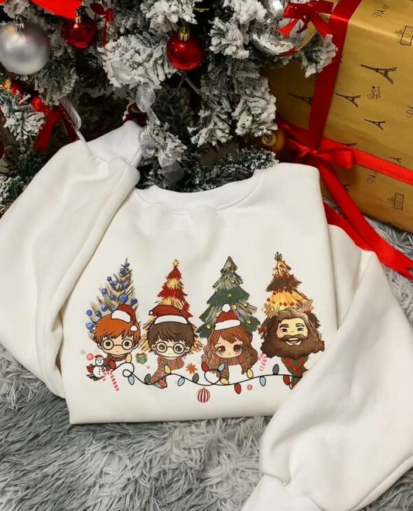 Harry Potter Tree Christmas Sweatshirt Ver1