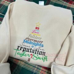 TL Eras Tour Christmas Tree Sweatshirt