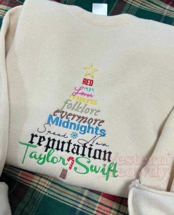 TL Eras Tour Christmas Tree Sweatshirt