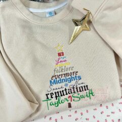 TL Eras Tour Christmas Tree Sweatshirt