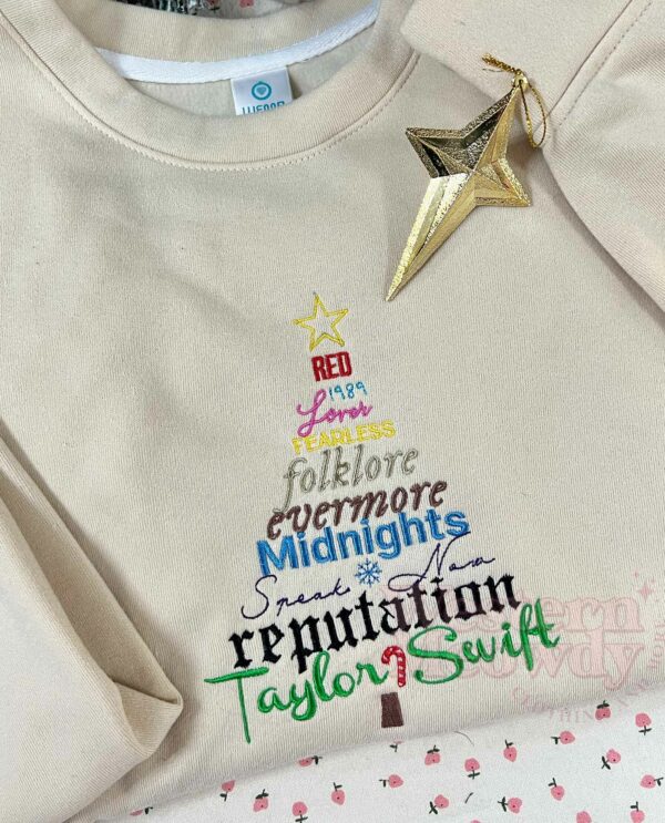 TL Eras Tour Christmas Tree Sweatshirt