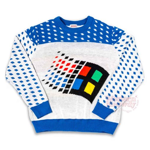 Microsoft 95 Ugly Christmas Sweatshirt