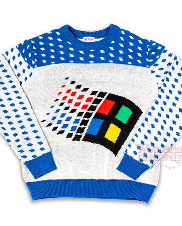 Microsoft 95 Ugly Christmas Sweatshirt