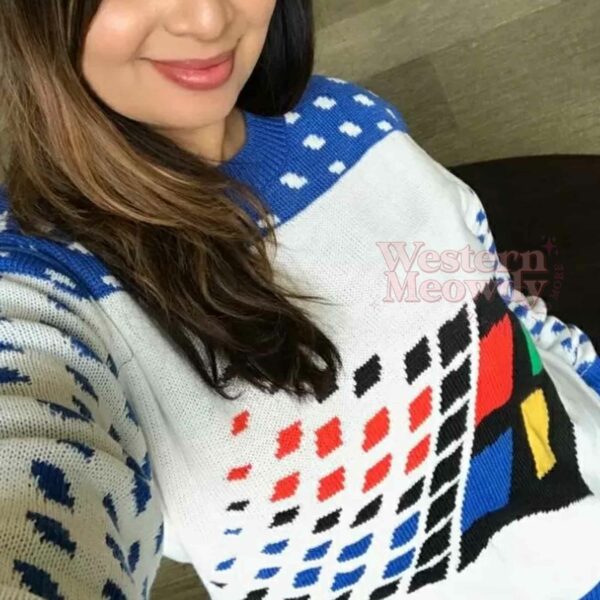 Microsoft 95 Ugly Christmas Sweatshirt