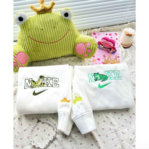 Tiana Princess And The Frog Prince Cute Couple Sweatshirt Ver2