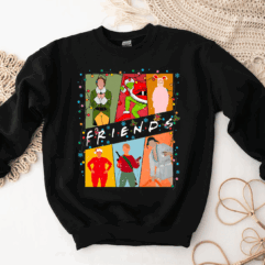 Friends Christmas Sweatshirt Hoodie T-Shirt Friends Christmas Sweatshirt Hoodie T-Shirt