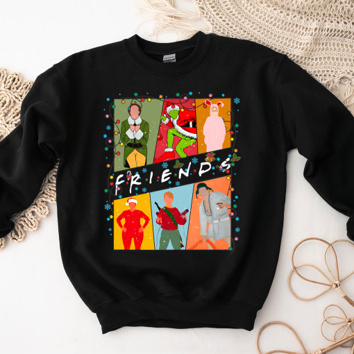 Friends Christmas Sweatshirt Hoodie T-Shirt