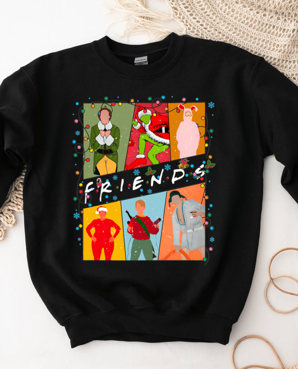 Friends Christmas Sweatshirt Hoodie T-Shirt