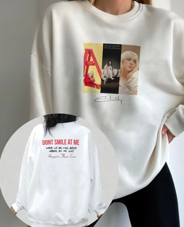 Billie Eilish’s albums Sweatshirt