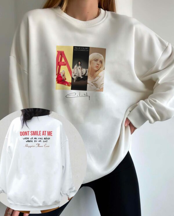 Billie Eilish’s albums Sweatshirt