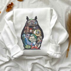 Totoro Studio Ghibli Movies Anime Sweatshirt Totoro Studio Ghibli Movies Anime Sweatshirt