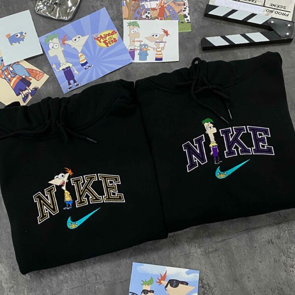 Phineas and Ferb Embroidered Sweatshirt