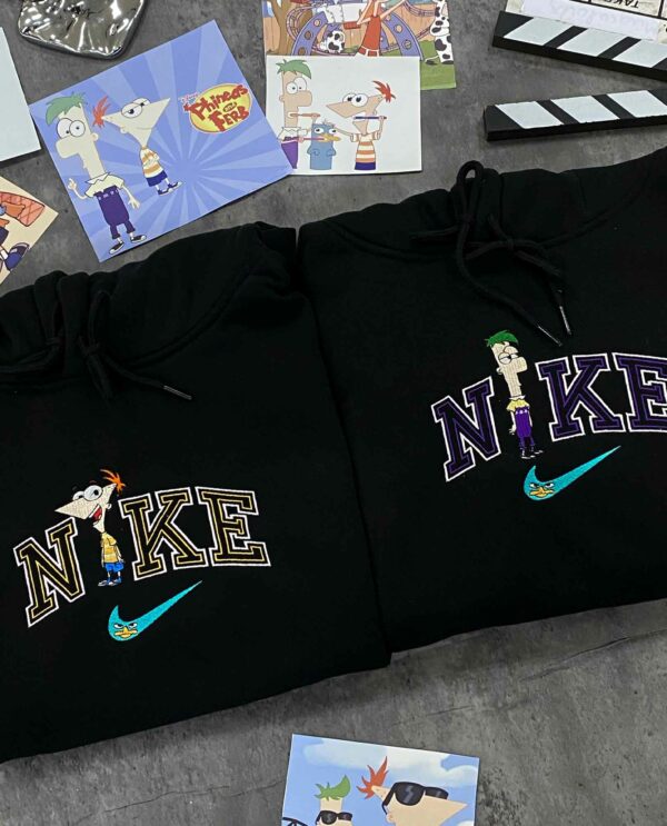 Phineas and Ferb Embroidered Sweatshirt