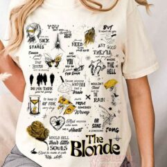 TV Girl The Blonde Lyric Shirt TV Girl The Blonde Lyric Shirt