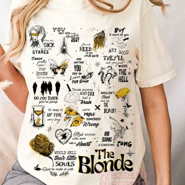 TV Girl The Blonde Lyric Shirt