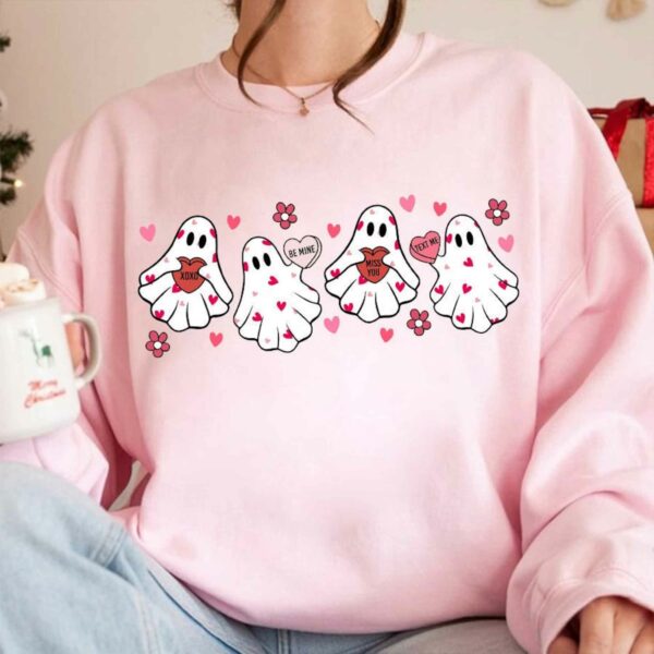 Valentine’s Day Ghost Shirt Png, Be My Boo