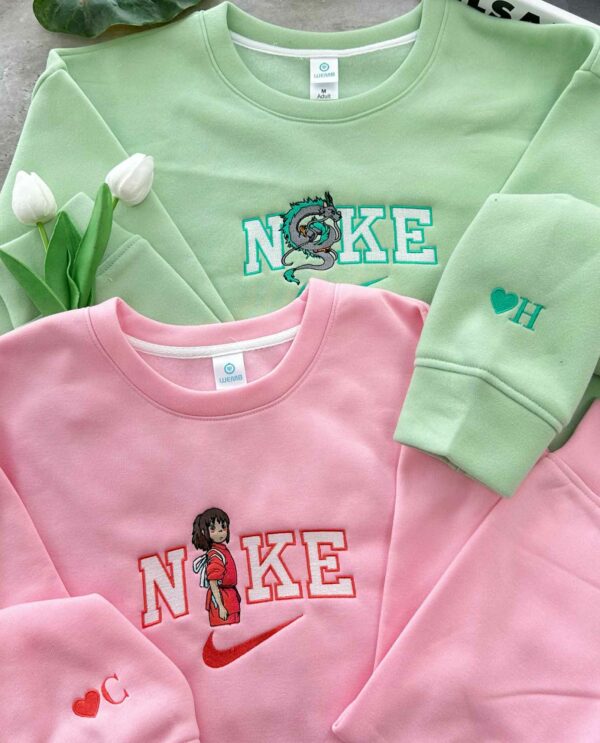 Spirited Away – Haku and Ogino Chihiro Embroidered