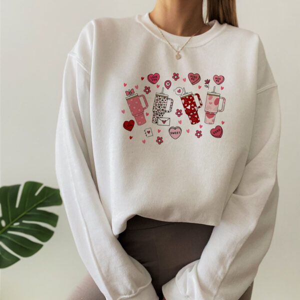 Valentine Stanley Cups Ver 2 Sweatshirt