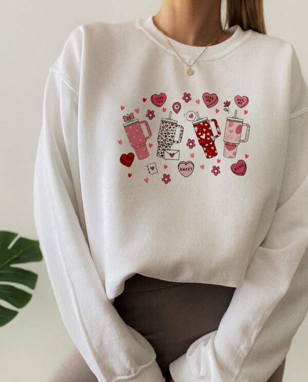 Valentine Stanley Cups Ver 2 Sweatshirt