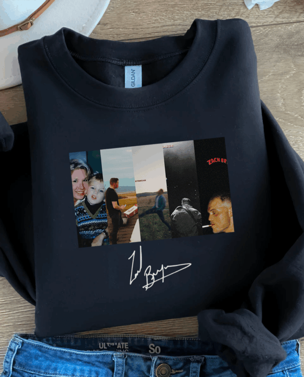 Zach Bryan Albums Sweatshirt