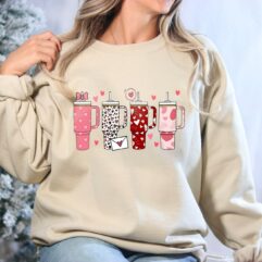 Valentine Stanley Cups Sweatshirt
