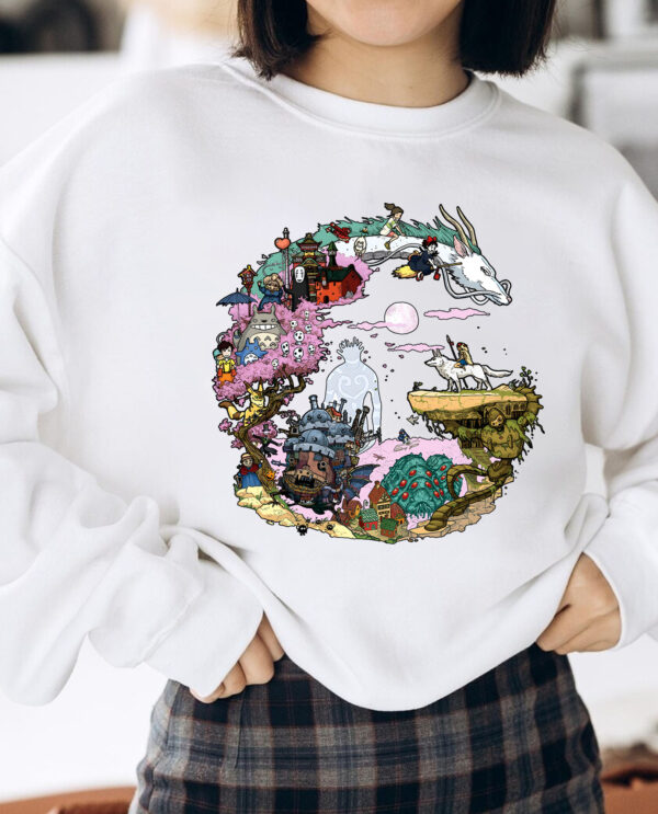 Studio Ghibli Movies Anime Sweatshirt