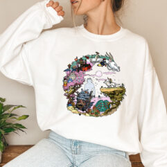 Studio Ghibli Movies Anime Sweatshirt Studio Ghibli Movies Anime Sweatshirt